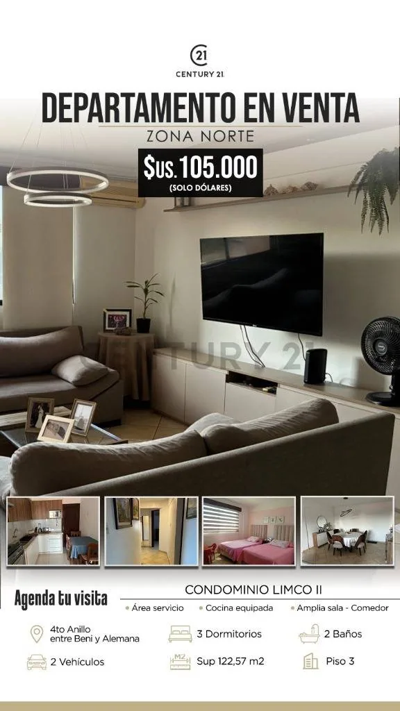 Departamento en Norte — foto 1